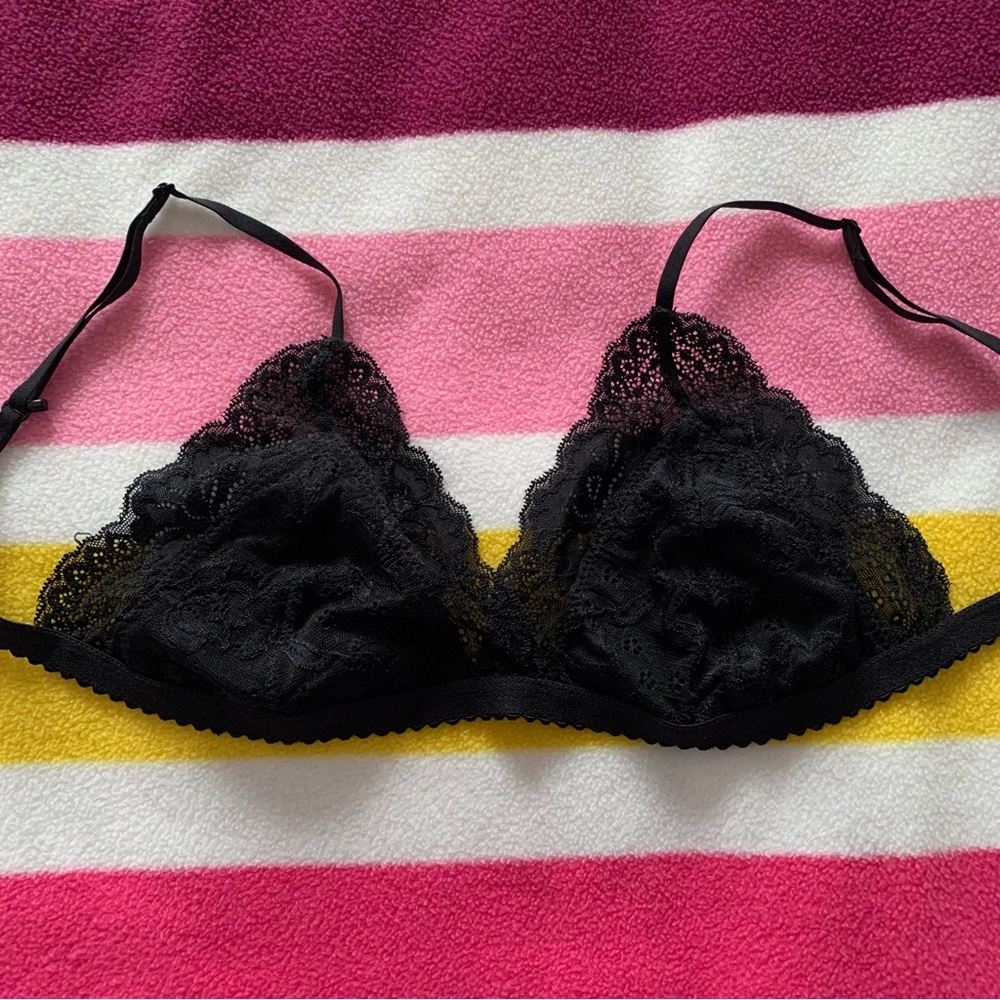 Black lace Talula bralette